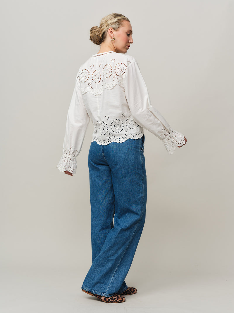 Bea Blouse - White