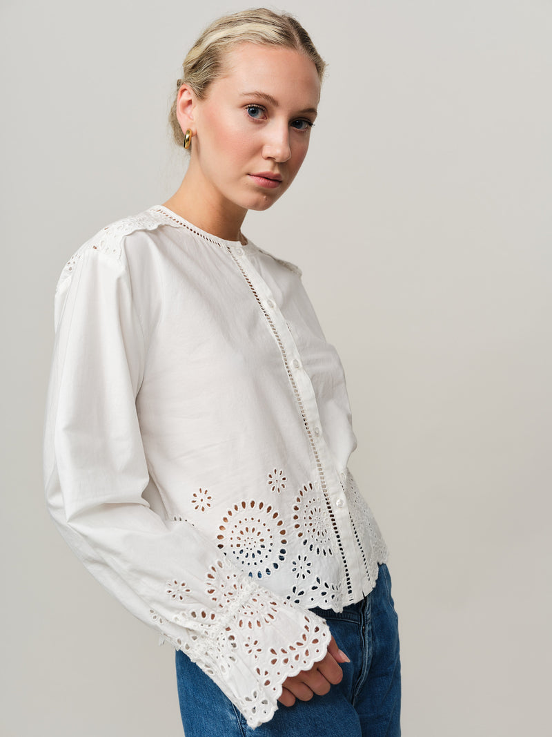 Bea Blouse - White