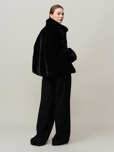 Leo Short Jacket - Black