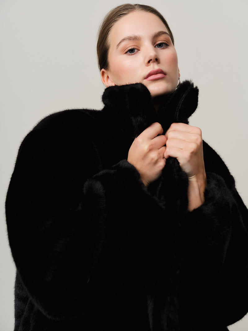 Leo Short Jacket - Black