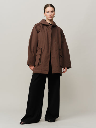 Skygge Utility Jacket - Bitter Chocolate