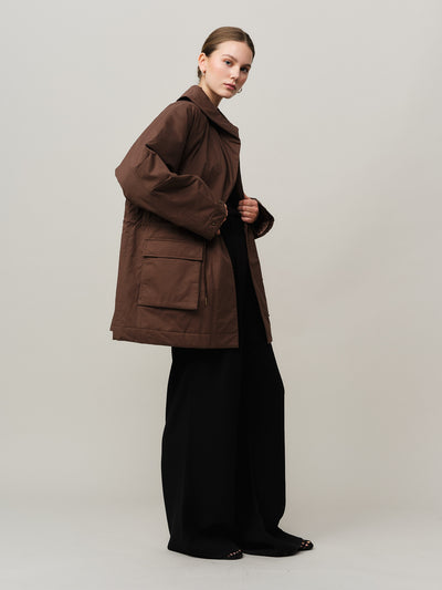 Skygge Utility Jacket - Bitter Chocolate