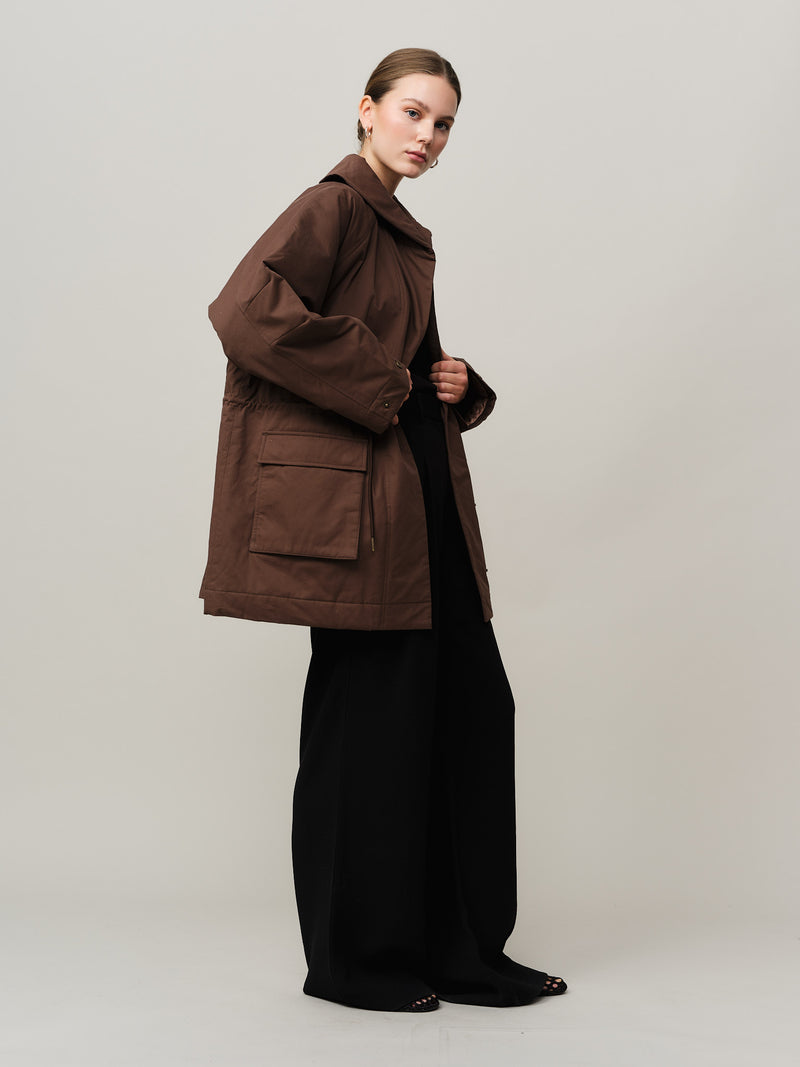 Skygge Utility Jacket - Bitter Chocolate