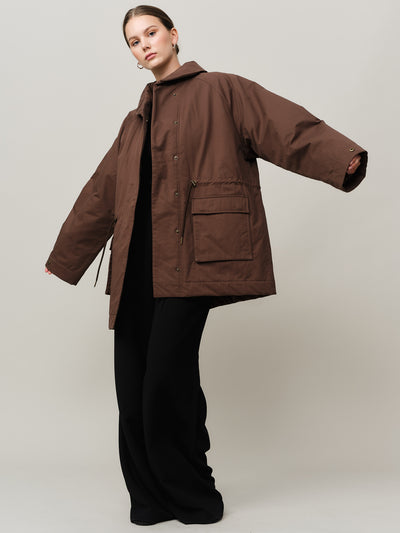 Skygge Utility Jacket - Bitter Chocolate