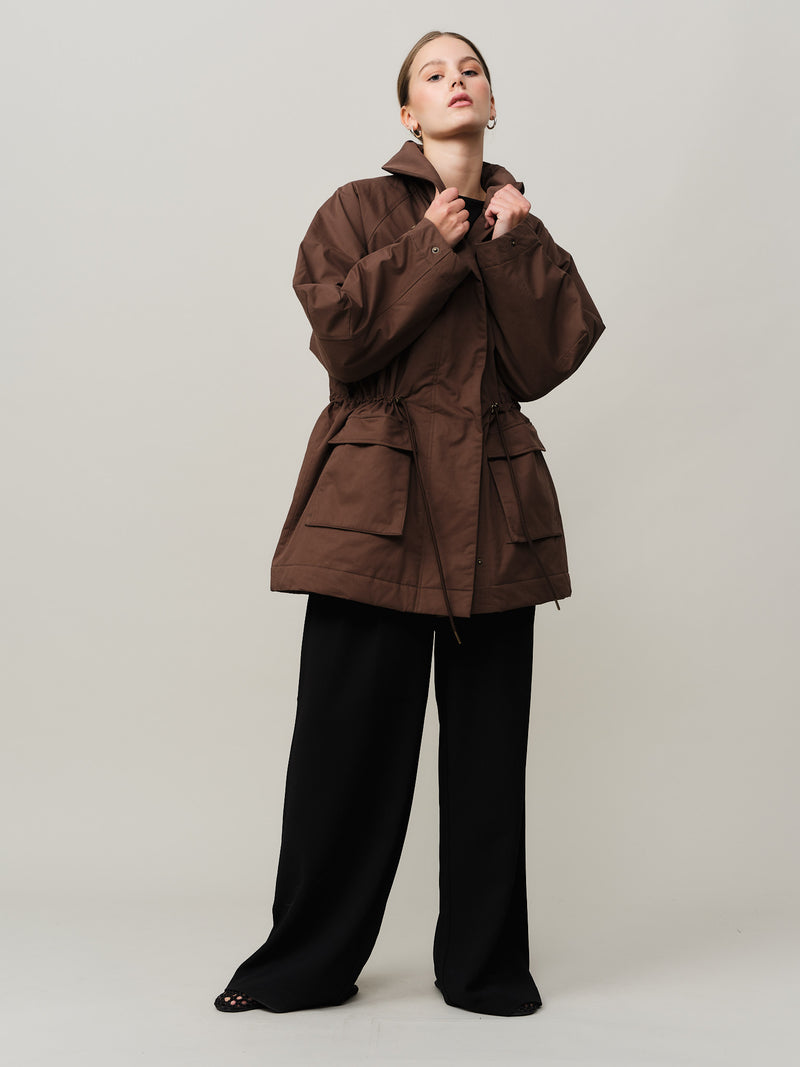 Skygge Utility Jacket - Bitter Chocolate