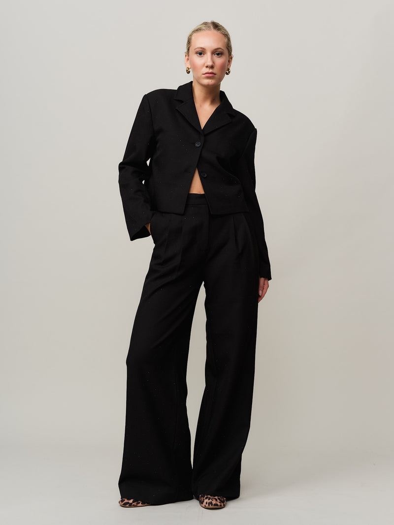 Joy Wide Trouser - Black