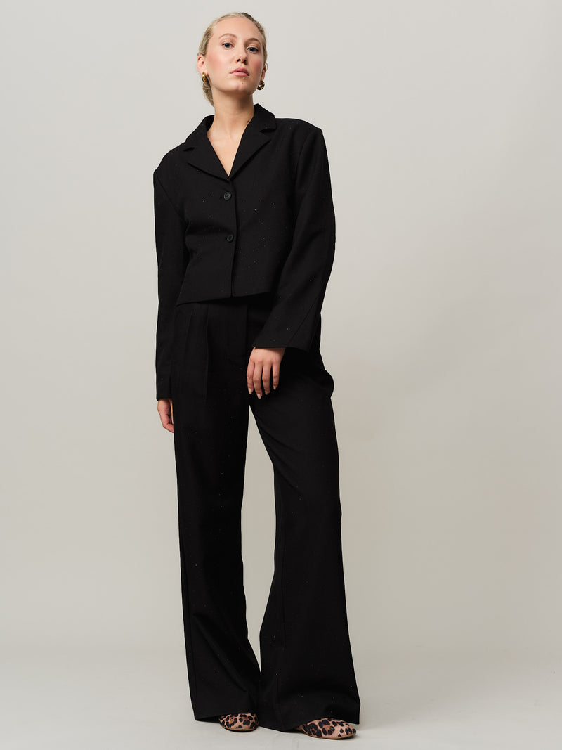 Joy Wide Trouser - Black