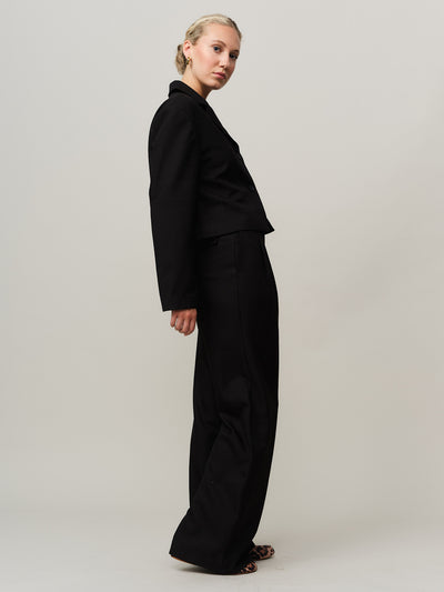 Joy Wide Trouser - Black