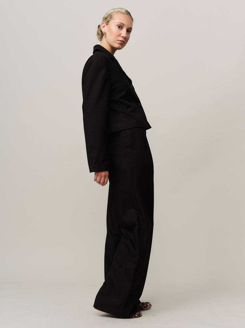 Joy Wide Trouser - Black