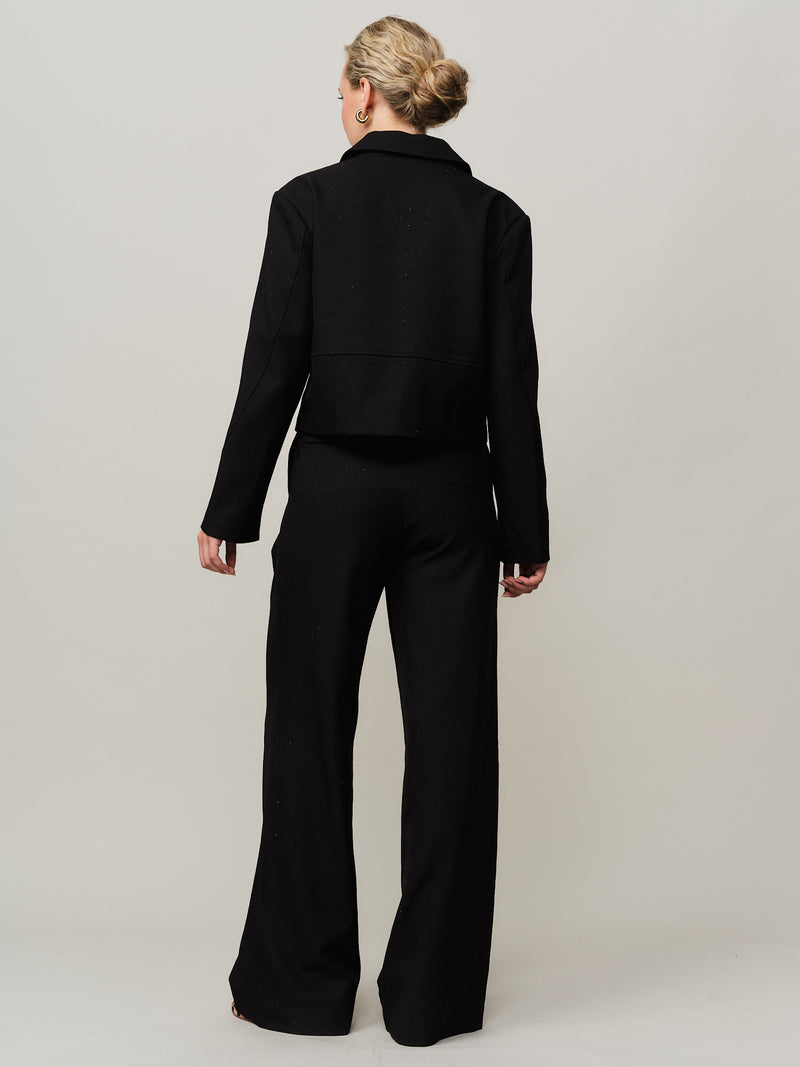 Joy Wide Trouser - Black