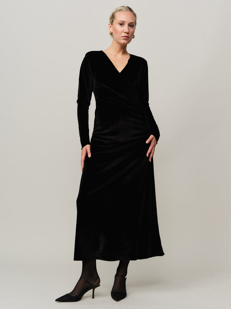 Merry Long Dress - Black