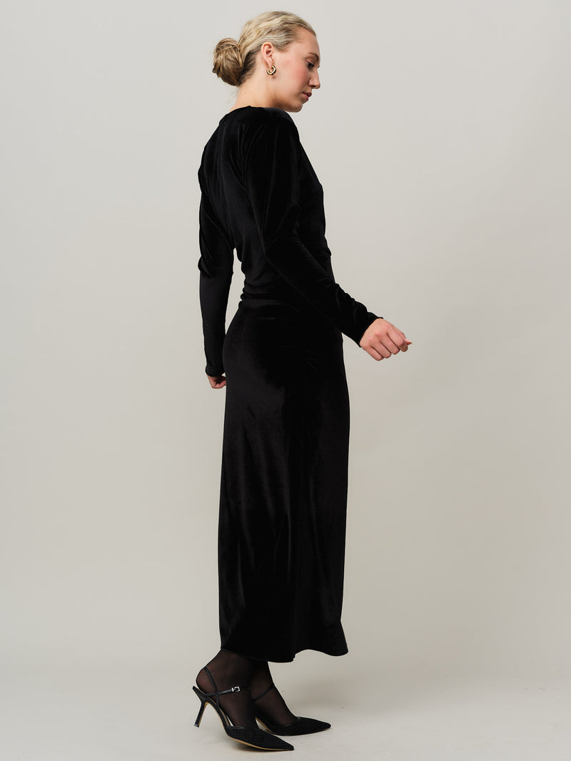 Merry Long Dress - Black