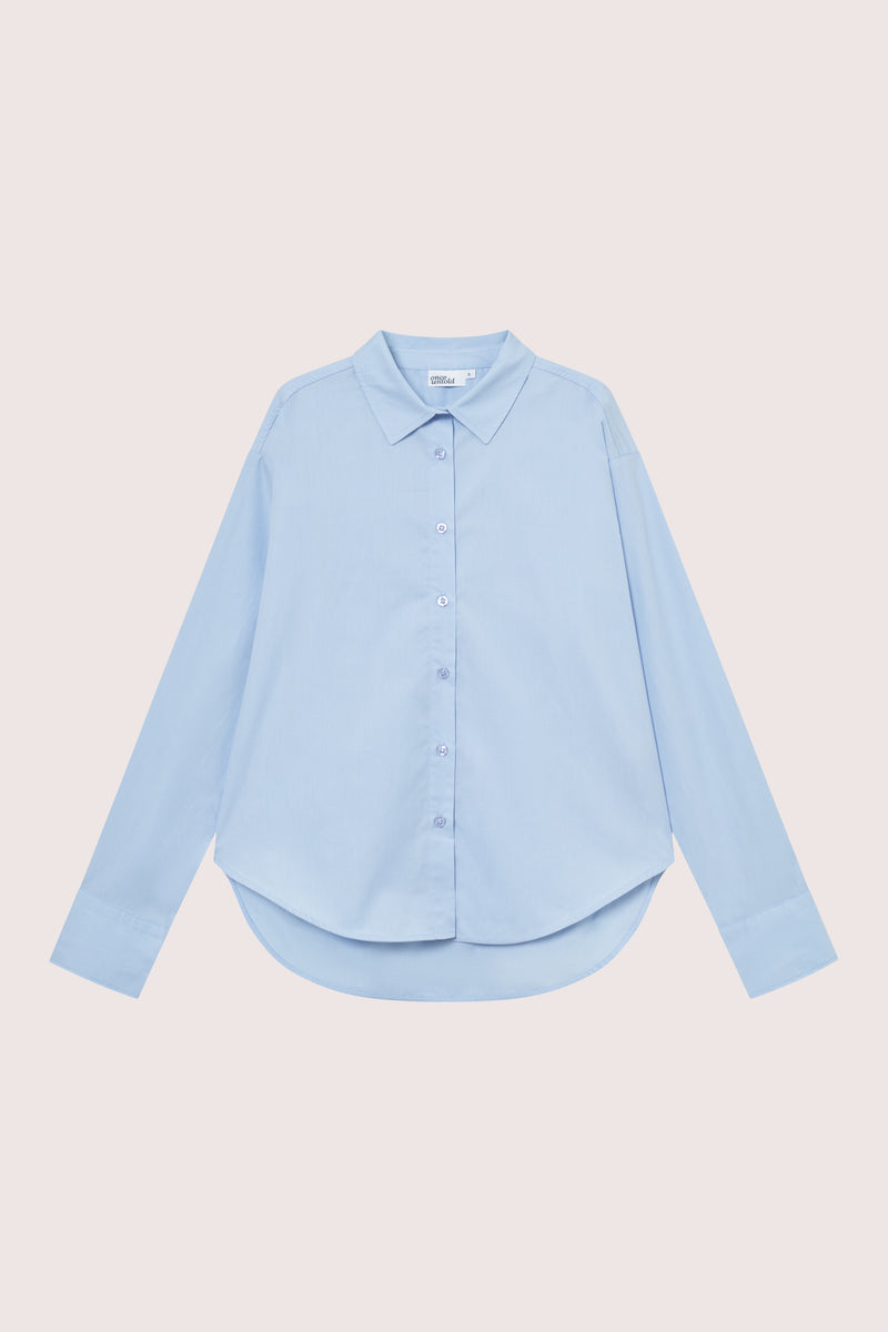 Peyton Shirt - Chambray Blue