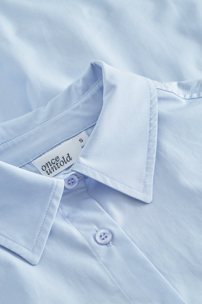 Peyton Shirt - Chambray Blue