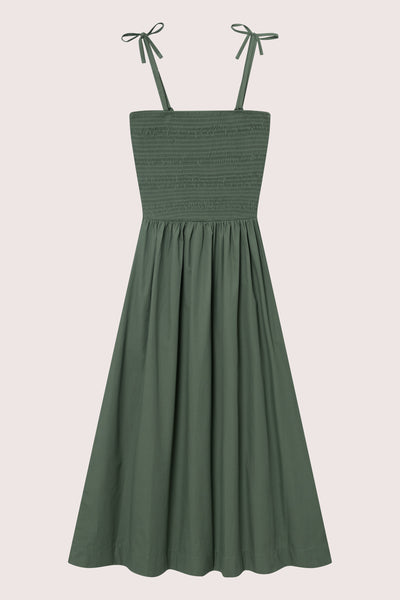 Peyton Smock Dress - Sea Spray