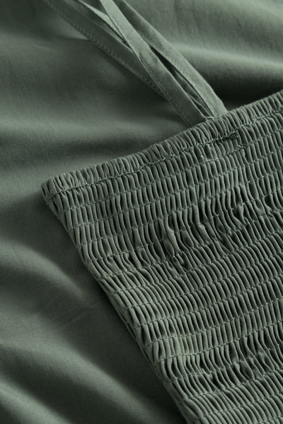 Peyton Smock Dress - Sea Spray