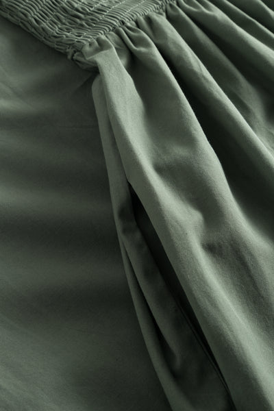 Peyton Smock Dress - Sea Spray