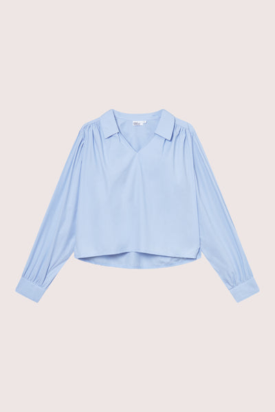 Peyton Blouse - Chambre Blue