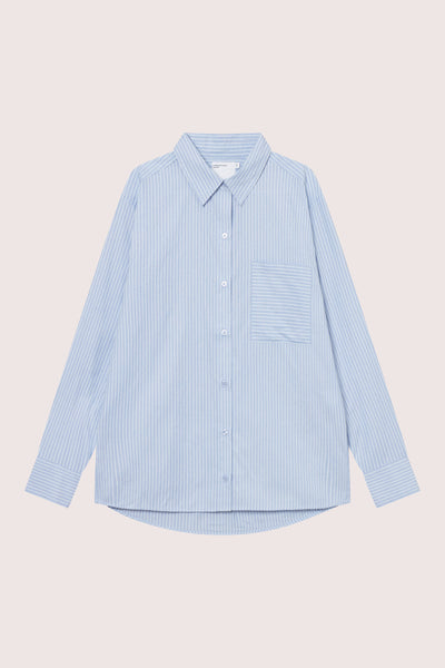 Sal Shirt - Lt. Blue Stripe