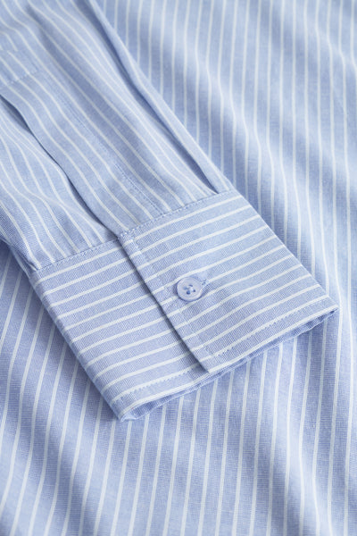 Sal Shirt - Lt. Blue Stripe