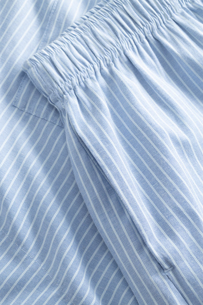 Sal Shorts - Lt. Blue Stripe