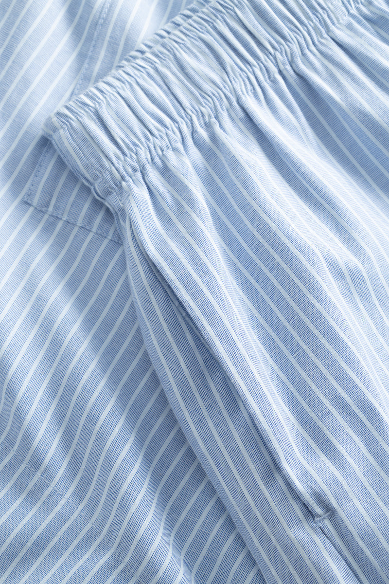 Sal Shorts - Lt. Blue Stripe