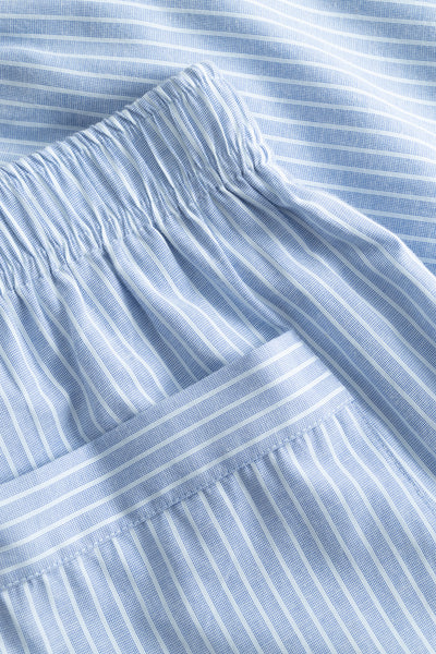 Sal Shorts - Lt. Blue Stripe