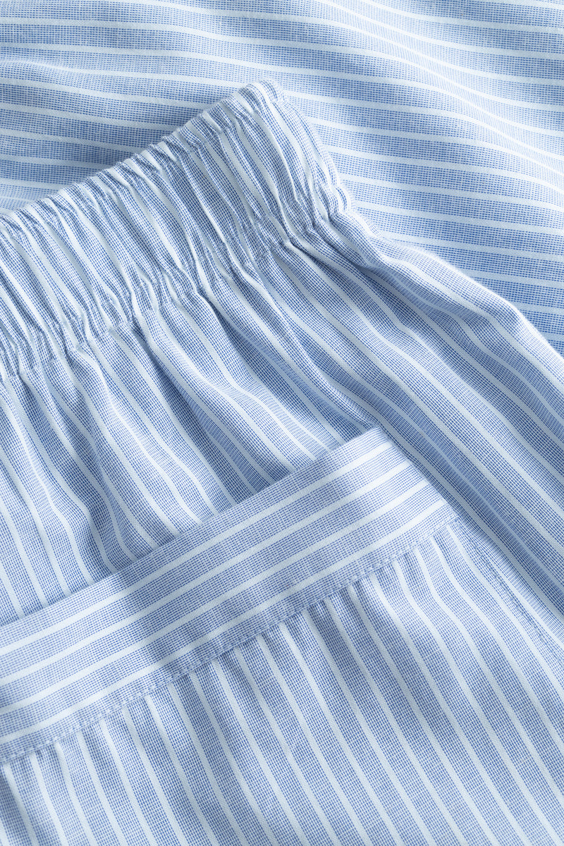 Sal Shorts - Lt. Blue Stripe
