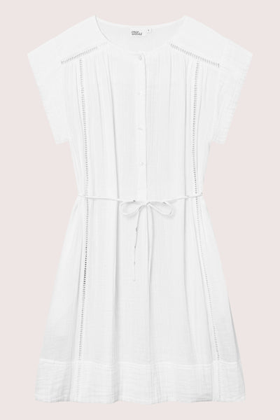 Seed SS Dress - White
