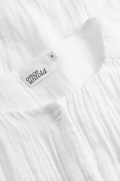 Seed SS Dress - White