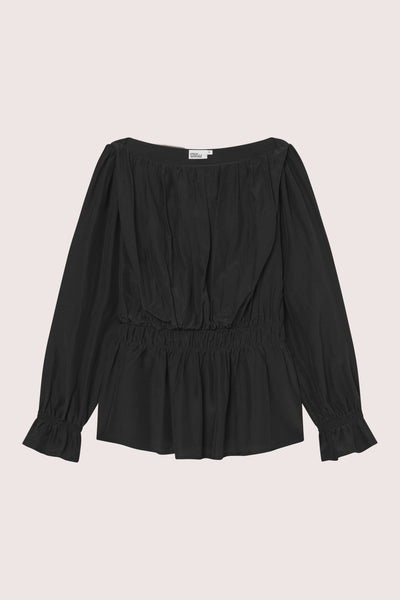 Silkey Blouse - Black