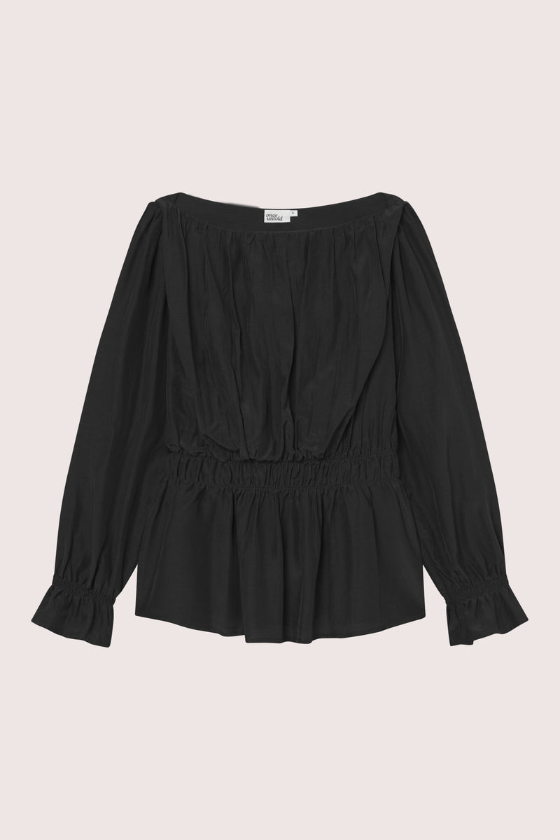 Silkey Blouse - Black