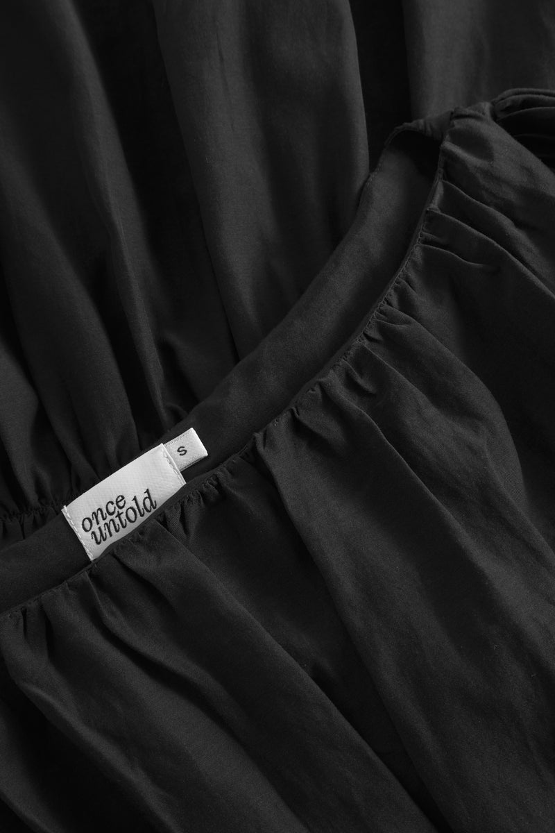 Silkey Blouse - Black