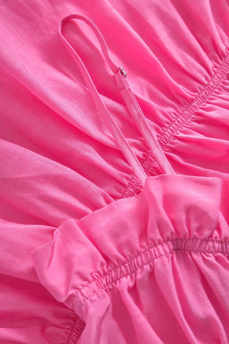 Silkey Tank - Azalea Pink