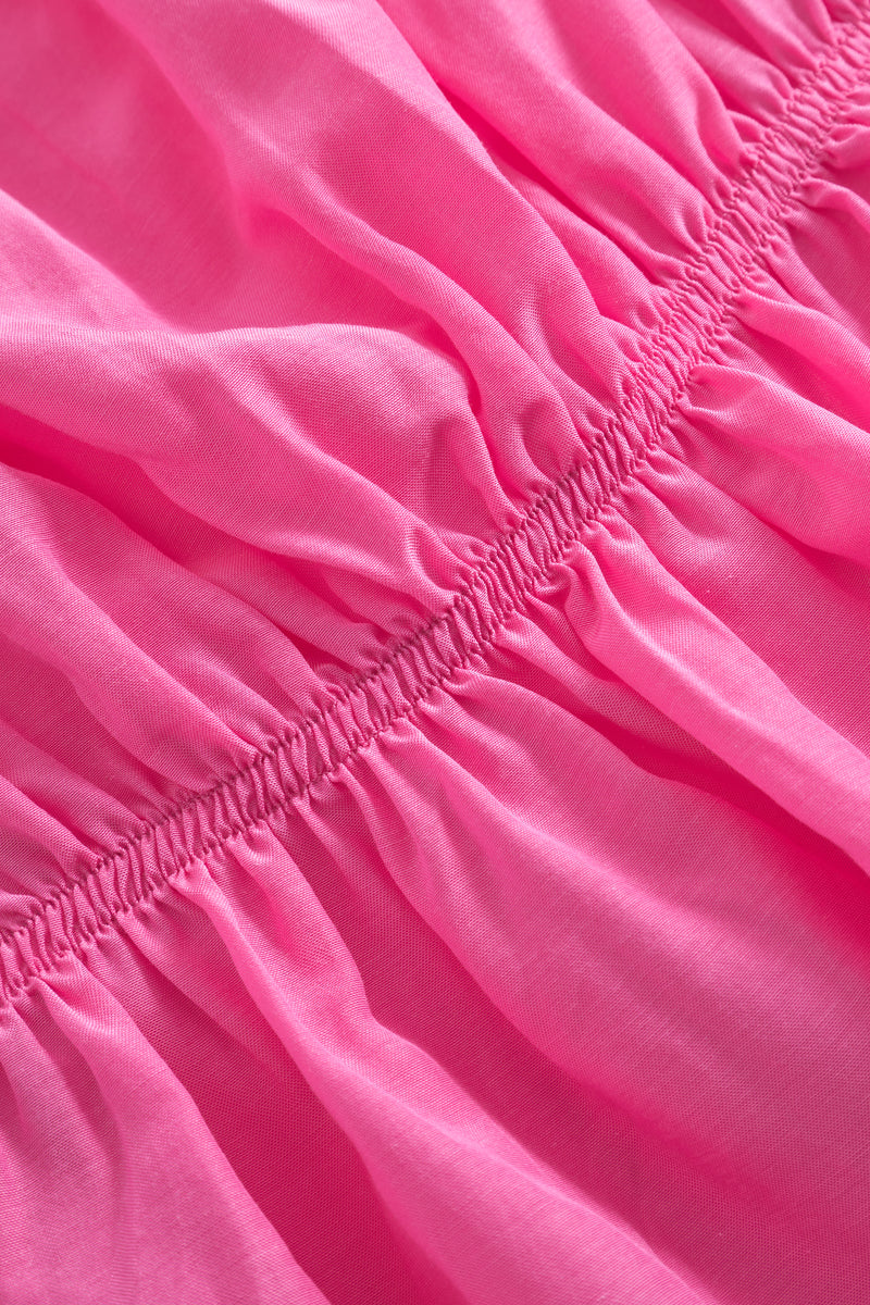 Silkey Tank - Azalea Pink