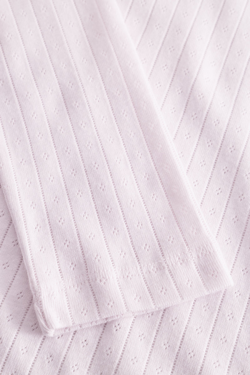 Sophie Button Sweater - Soft Pink