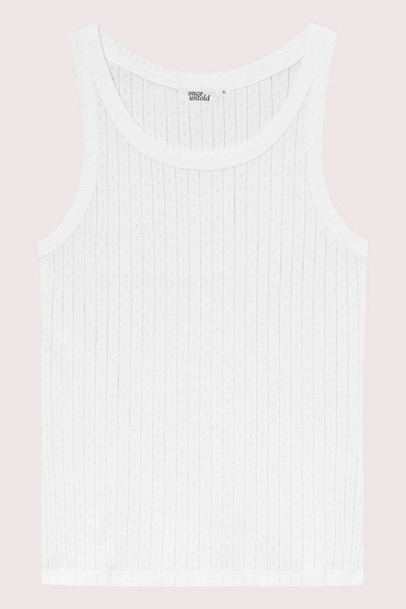 Sophie Singlet - Optical White