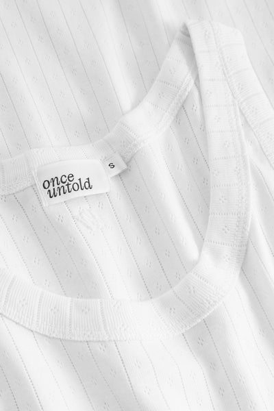 Sophie Singlet - Optical White