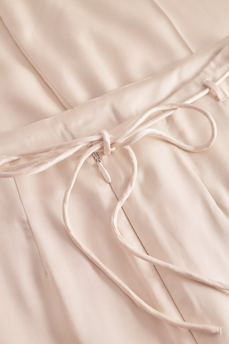 Moana String Trouser - Winter White