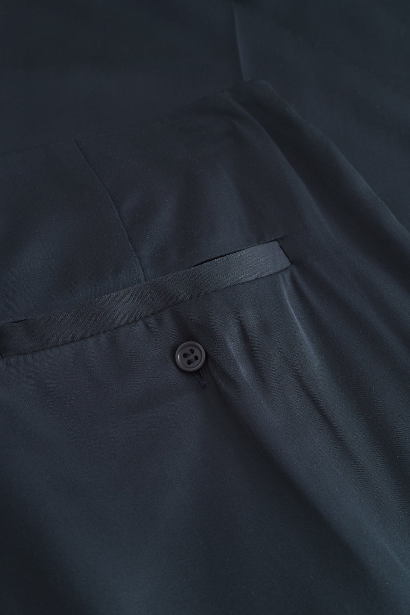 Moana String Trouser - Navy