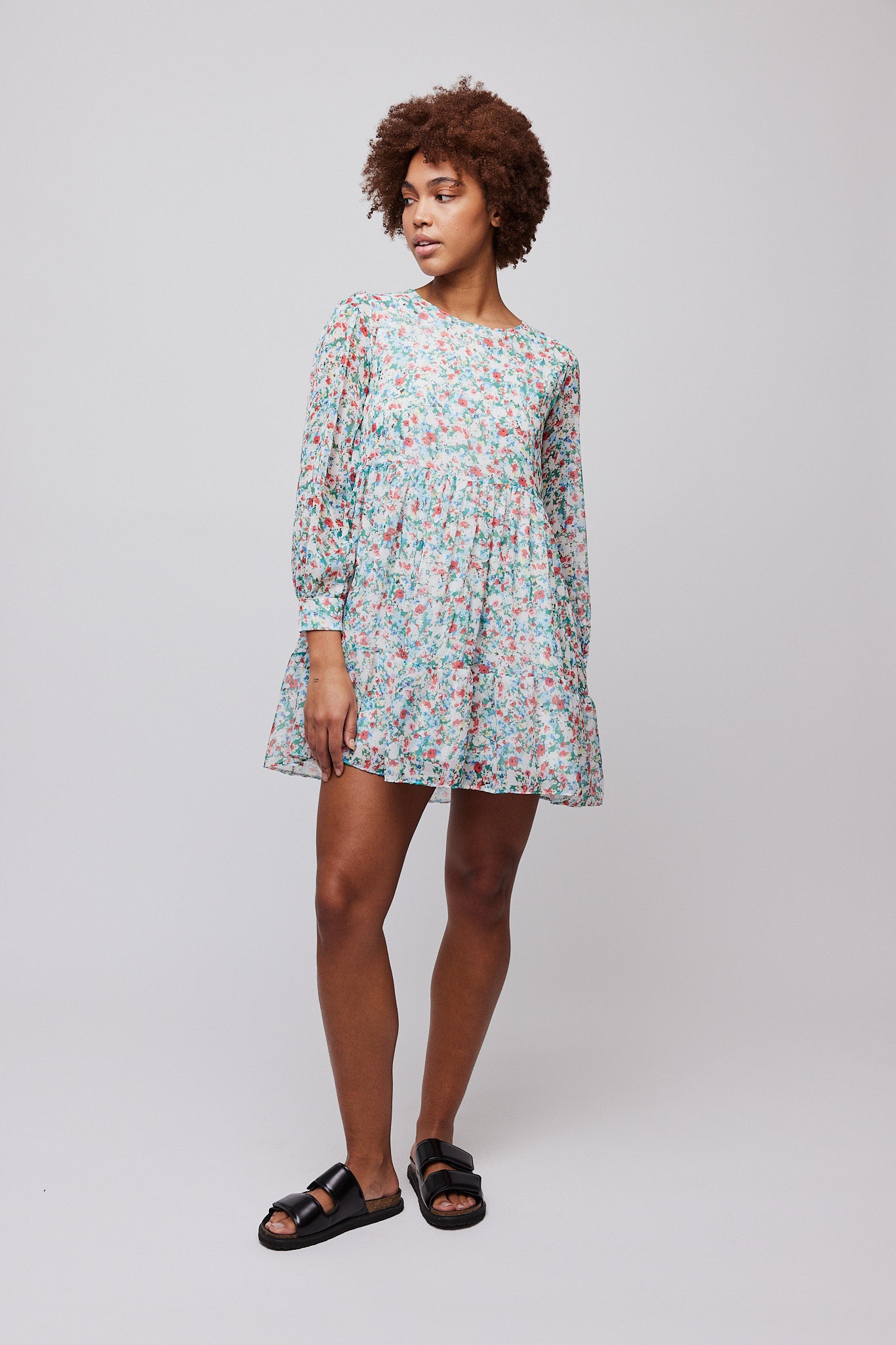 Blossom Mini Dress - Flower print – Once Untold