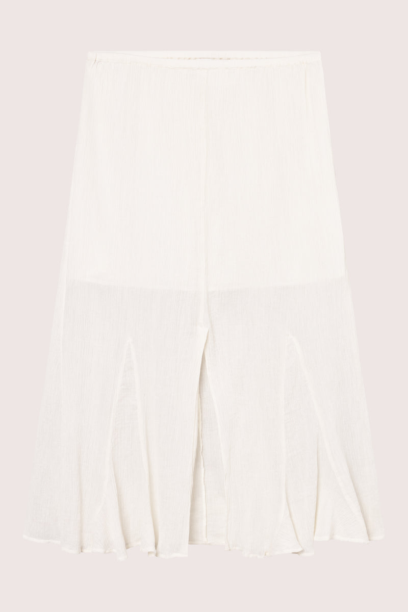 Wave Skirt - Ecru