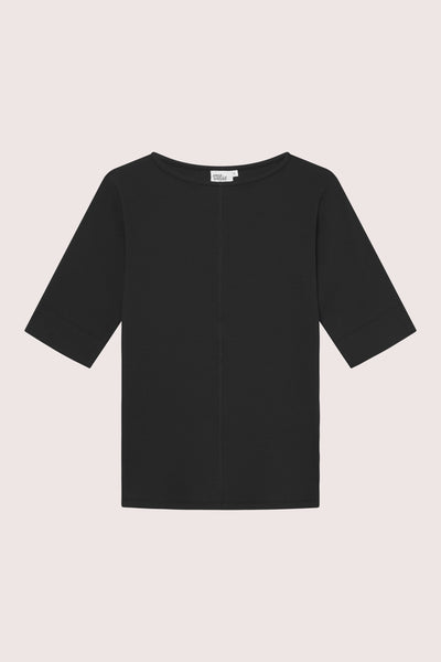 Hill Elbow- Sleeve Top - Black